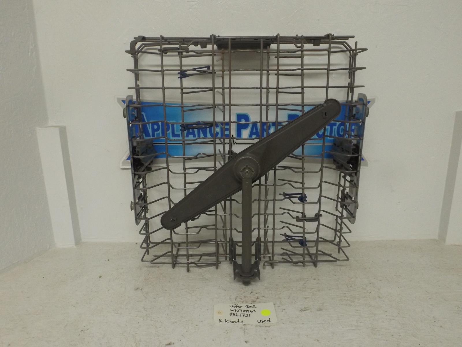 KitchenAid Dishwasher W10728863 8561731 Upper Rack Used KitchenAid Dishwasher W10728863 8561731 Upper Rack Used